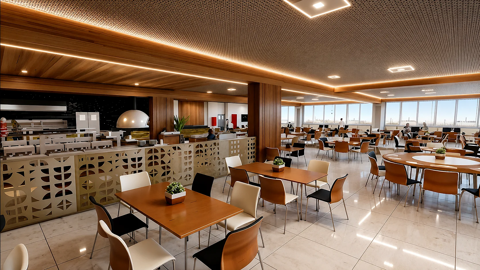 Restaurante contemporâneo
