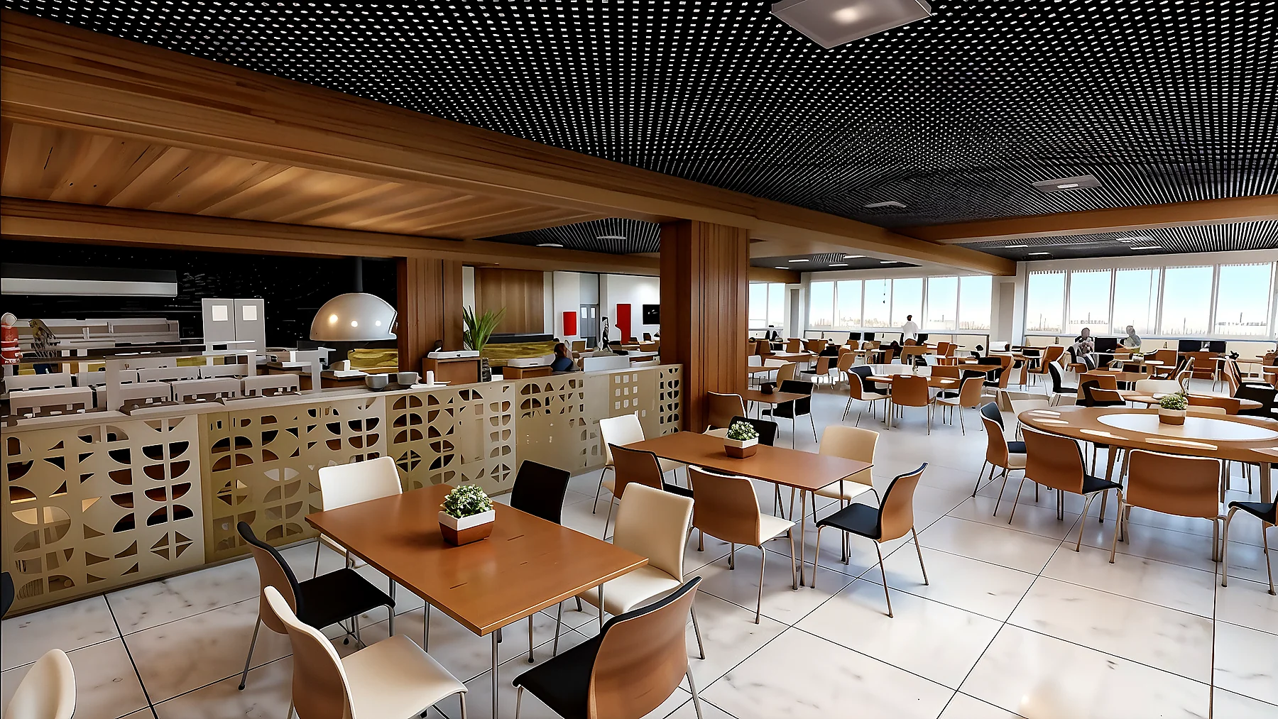 Restaurante contemporâneo 2